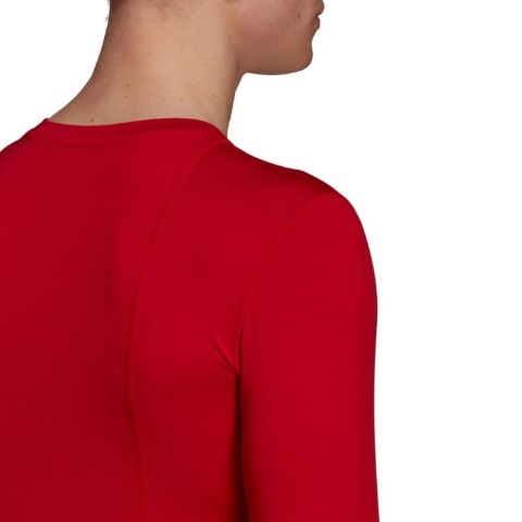 Koszulka męska adidas Compression Long Sleeve Tee czerwona GU7336 2XL Adidas teamwear