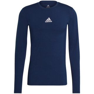 Koszulka męska adidas Compression Long Sleeve Tee granatowa GU7338 XL Adidas teamwear