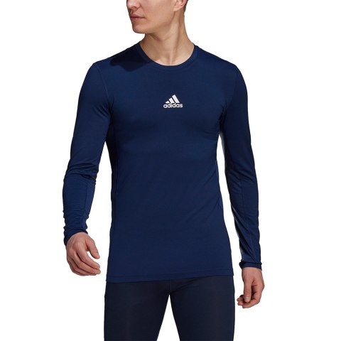 Koszulka męska adidas Compression Long Sleeve Tee granatowa GU7338 S Adidas teamwear