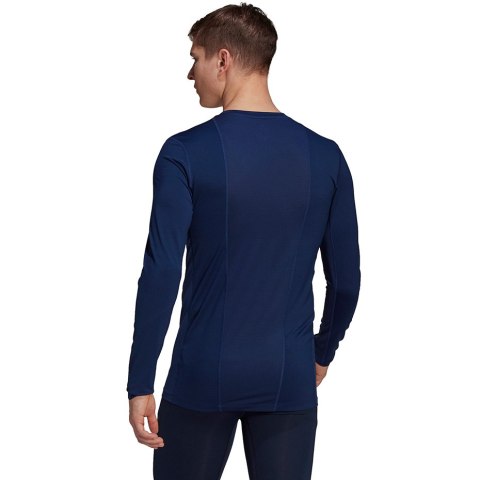 Koszulka męska adidas Compression Long Sleeve Tee granatowa GU7338 S Adidas teamwear