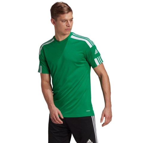Koszulka męska adidas Squadra 21 JSY SS zielona GN5721 XS Adidas teamwear