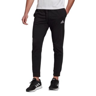 Spodnie męskie adidas Essentials Single czarne GK9226 S Adidas