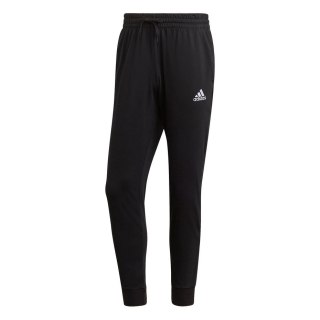 Spodnie męskie adidas Essentials Single czarne GK9226 S Adidas