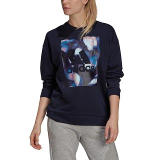 Bluza damska adidas U4U Soft Knit Swe granatowa GS3880 XS Adidas