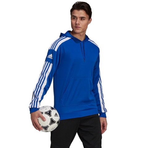 Bluza męska adidas Squadra 21 Hoodie niebieska GP6436 M Adidas teamwear