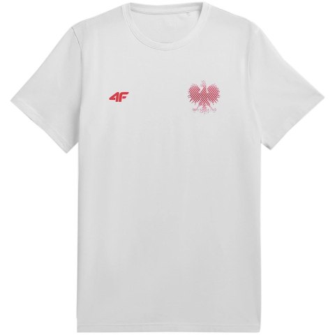 Koszulka męska 4F biała R4L21 TSM950 10S M 4F