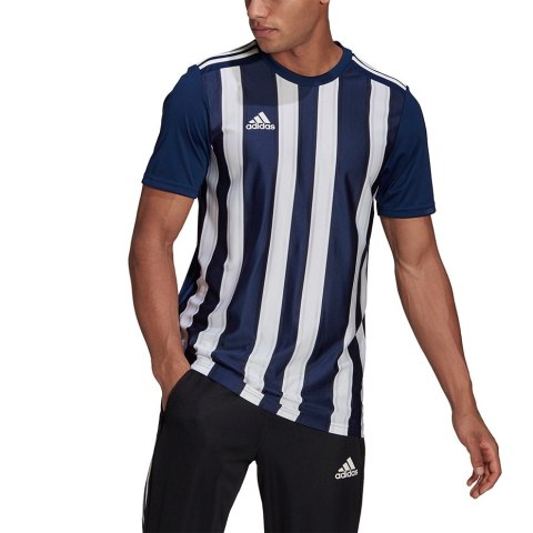 Koszulka męska adidas Striped 21 Jersey granatowa GN5847 M Adidas teamwear