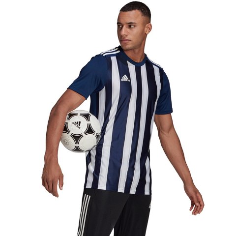 Koszulka męska adidas Striped 21 Jersey granatowa GN5847 M Adidas teamwear