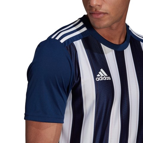 Koszulka męska adidas Striped 21 Jersey granatowa GN5847 M Adidas teamwear