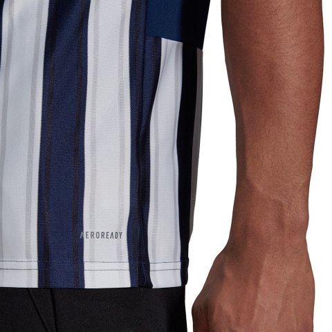 Koszulka męska adidas Striped 21 Jersey granatowa GN5847 M Adidas teamwear