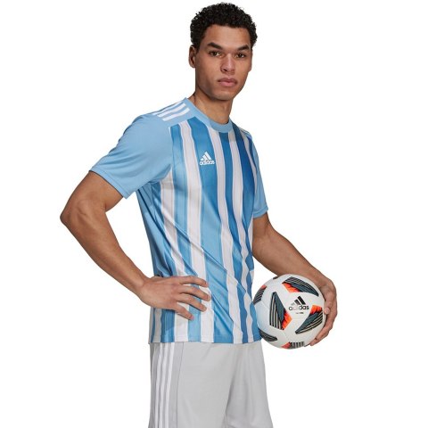 Koszulka męska adidas Striped 21 Jersey niebiesko-biała GN5845 S Adidas teamwear