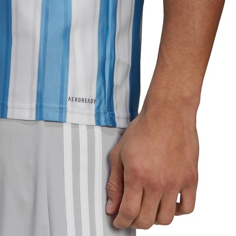 Koszulka męska adidas Striped 21 Jersey niebiesko-biała GN5845 S Adidas teamwear