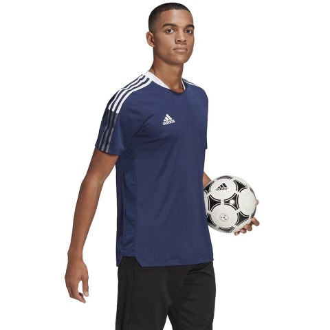 Koszulka męska adidas Tiro 21 Training Jersey granatowa GM7585 S Adidas teamwear