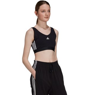 Stanik sportowy damski adidas Essentials 3-Stripes czarny GS1343 M Adidas