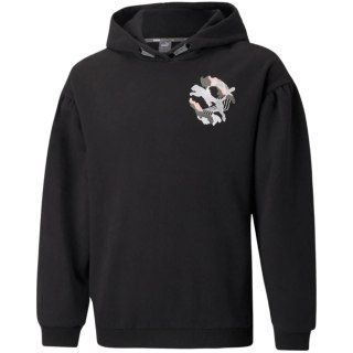 Bluza dla dzieci Puma Alpha Hoodie FL G czarna 589232 01 116cm Puma