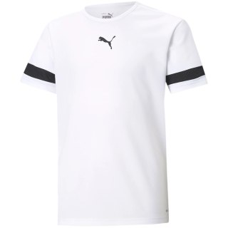 Koszulka dla dzieci Puma teamRISE Jersey Jr biała 704938 04 164cm Puma