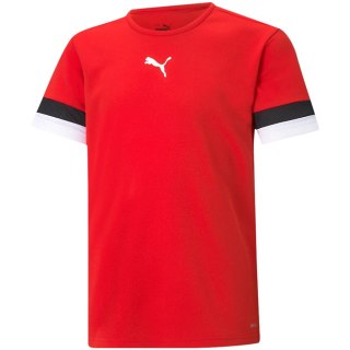 Koszulka dla dzieci Puma teamRISE Jersey Jr czerwona 704938 01 152 Puma