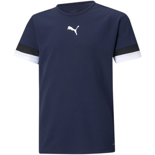 Koszulka dla dzieci Puma teamRISE Jersey Jr granatowa 704938 06 152cm Puma