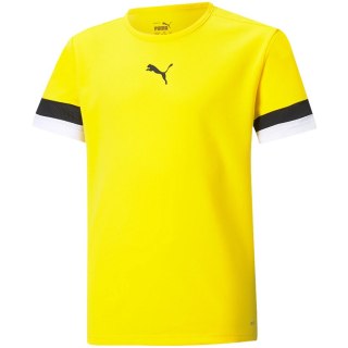 Koszulka dla dzieci Puma teamRISE Jersey Jr żółta 704938 07 164 Puma
