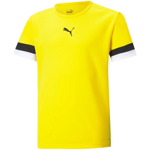 Koszulka dla dzieci Puma teamRISE Jersey Jr żółta 704938 07 164 Puma