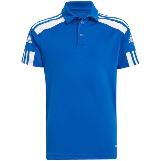 Koszulka dla dzieci adidas Squadra 21 Polo niebieska GP6425 128cm Adidas teamwear