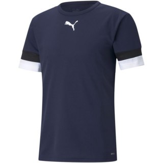Koszulka męska Puma teamRISE Jersey Peacoat granatowa 704932 06 L Puma