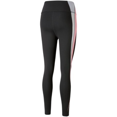 Legginsy damskie Puma Evostripe High Waist 7/8 czarno-różowe 589158 01 XS Puma