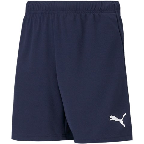 Spodenki dla dzieci Puma teamRISE Short Jr granatowe 704943 06 128cm Puma
