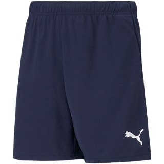 Spodenki dla dzieci Puma teamRISE Short Jr granatowe 704943 06 140cm Puma