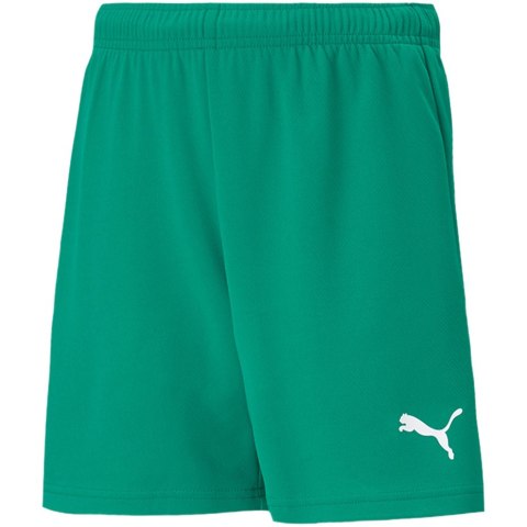 Spodenki dla dzieci Puma teamRISE Short Jr zielone 704943 05 140cm Puma