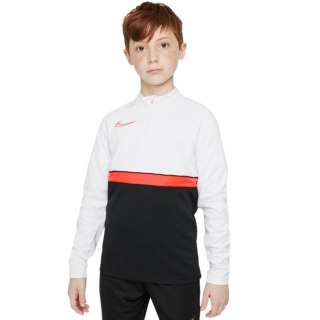 Bluza dla dzieci Nike DF Academy 21 Drill Top czarno-biało-czerwona CW6112 016 S Nike Football