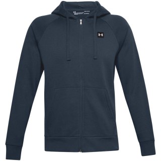 Bluza męska Under Armour Rival Fleece FZ Hoodie granatowa 1357111 408 S Under Armour