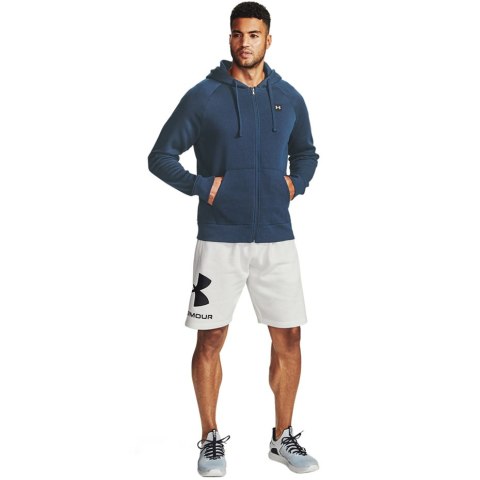 Bluza męska Under Armour Rival Fleece FZ Hoodie granatowa 1357111 408 S Under Armour