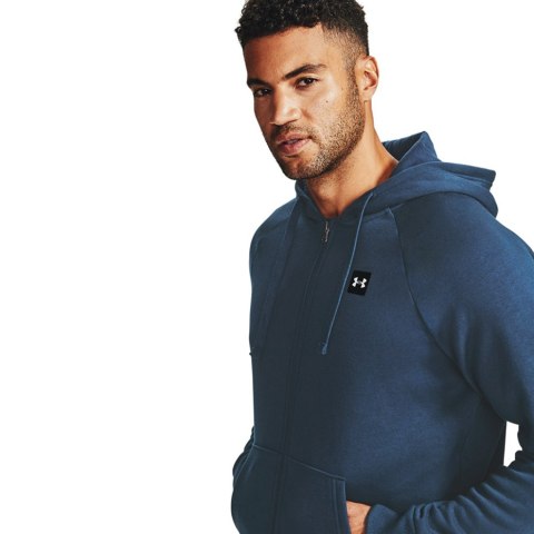 Bluza męska Under Armour Rival Fleece FZ Hoodie granatowa 1357111 408 S Under Armour