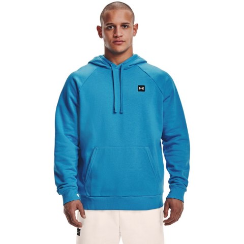 Bluza męska Under Armour Rival Fleece Hoodie niebieska 1357092 422 S Under Armour