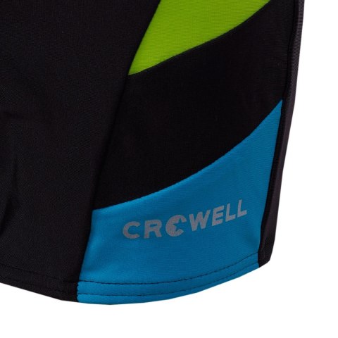 Kąpielówki dla chłopca Crowell Lenny kol.01 czarno-zielono-niebieskie 158cm Crowell