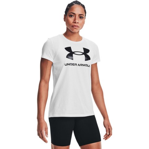 Koszulka damska Under Armour Live Sportstyle Graphic biała SSC 1356305 102 L Under Armour