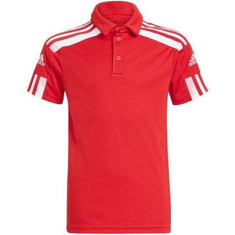 Koszulka dla dzieci adidas Squadra 21 Polo czerwona GP6423 152cm Adidas teamwear