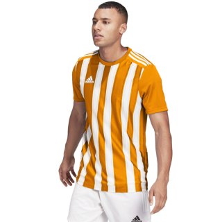 Koszulka męska adidas Striped 21 Jersey pomarańczowo-biała H35642 M Adidas teamwear