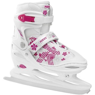 Łyżwy Roces Jokey Ice 3.0 Girl biało-różowe 450708 01 26-29 Roces