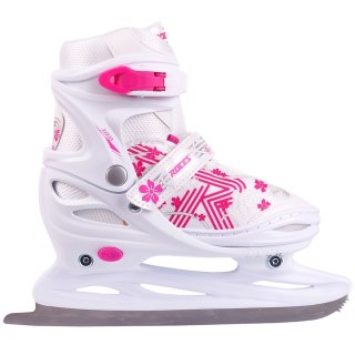 Łyżwy Roces Jokey Ice 3.0 Girl biało-różowe 450708 01 26-29 Roces