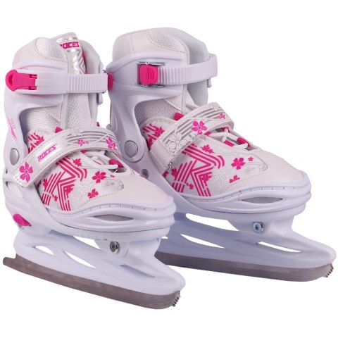 Łyżwy Roces Jokey Ice 3.0 Girl biało-różowe 450708 01 26-29 Roces