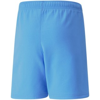 Spodenki dla dzieci Puma teamRISE Short Jr błękitne 704943 18 140cm Puma