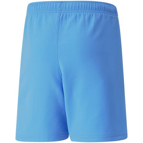 Spodenki dla dzieci Puma teamRISE Short Jr błękitne 704943 18 140cm Puma
