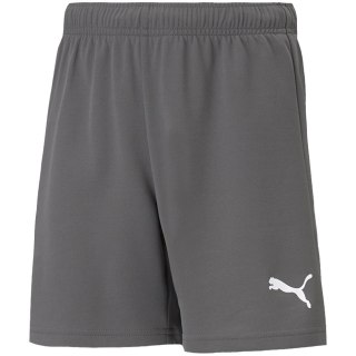 Spodenki dla dzieci Puma teamRISE Short Jr szare 704943 13 140cm Puma