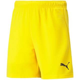Spodenki dla dzieci Puma teamRISE Short Jr żółte 704943 07 164cm Puma
