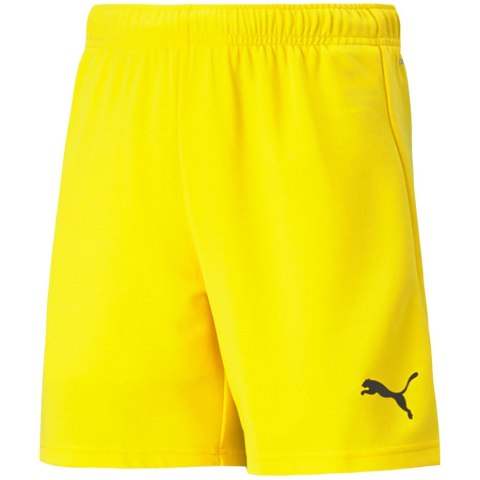Spodenki dla dzieci Puma teamRISE Short Jr żółte 704943 07 176cm Puma
