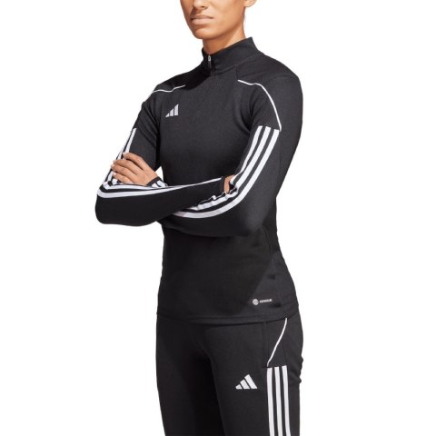 Bluza damska adidas Tiro 23 League Training Top czarna HS3484 Adidas teamwear Bluza damska adidas Tiro 23 League Training Top czarna HS3484 Adidas teamwear