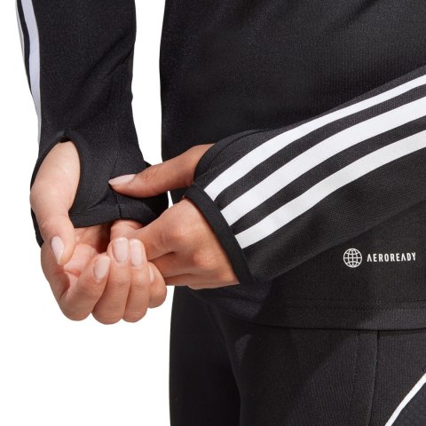 Bluza damska adidas Tiro 23 League Training Top czarna HS3484 Adidas teamwear Bluza damska adidas Tiro 23 League Training Top czarna HS3484 Adidas teamwear