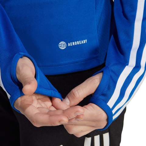 Bluza damska adidas Tiro 23 League Training Top niebieska HS3486 Adidas teamwear Bluza damska adidas Tiro 23 League Training Top niebieska HS3486 Adidas teamwear